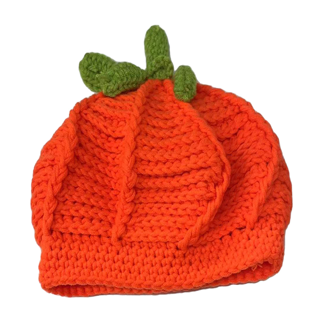 ベビーニット帽　りんご/なす/かぼちゃ/いちご　新生児～1歳頃まで
