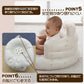 赤ちゃん用バスチェア 3色柄 21×21cm(折り畳み時) PVC素材 6カ月～24か月 エアポンプ内蔵 安定性抜群 babychair04 LINXAS